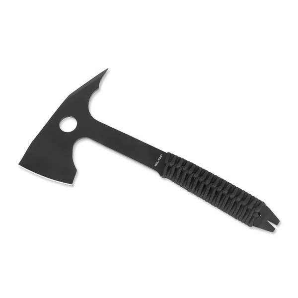 15508500 BLACK PARACORD AXE WITH POUCH MILTEC