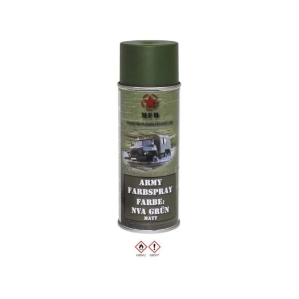 ΒΕΡΝΙΚΙ ARMY SPRAY MAT 400 ML MFH
