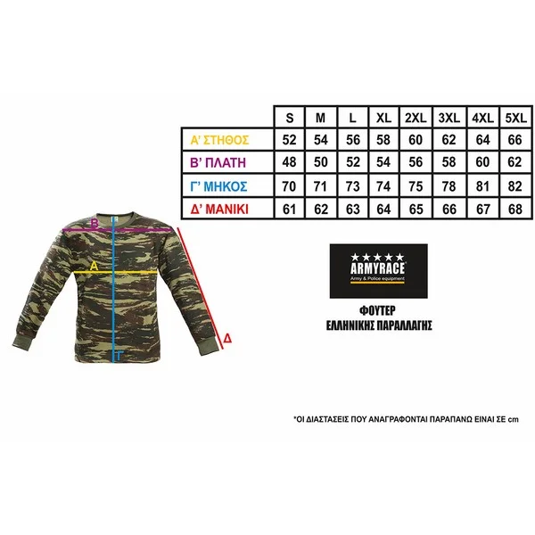 ΦΟΥΤΕΡ ΣΤΡΑΤΙΩΤΙΚΟ ΕΛΛΗΝΙΚΗ ΠΑΡΑΛΛΑΓΗ