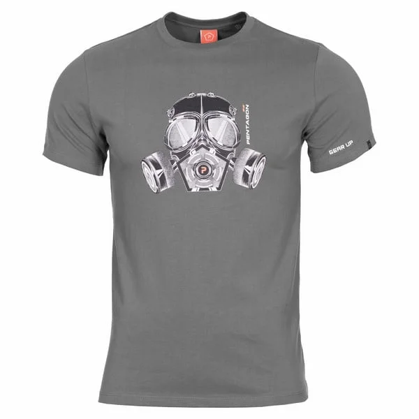 Τ-SHIRT PENTAGON GAS MASK