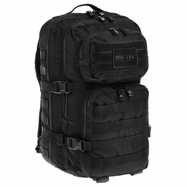Σακίδιο Πλάτης US Assault Large Black | MilTec