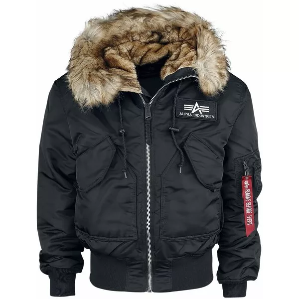 Τζάκετ 45P Hooded Black