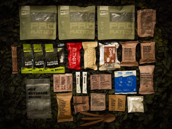 Pro Ration Ultimate tactical ration Full-Day Menu Vege