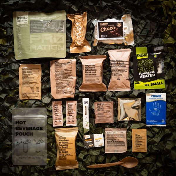 Τροφή Εκτάκτου Ανάγκης Pro Ration Ultimate tactical ration Half-Day Menu Vege