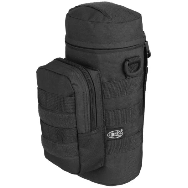 Θήκη στρογγυλή MOLLE μαύρο χρώμα