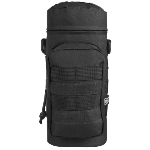 Θήκη στρογγυλή MOLLE μαύρο χρώμα