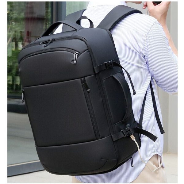 Σακίδιο Πλάτης R&J Backpack Αδιάβροχο 36lt Μαύρο
