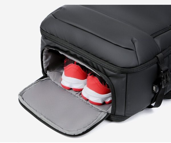 Σακίδιο Πλάτης R&J Backpack Αδιάβροχο 36lt Μαύρο
