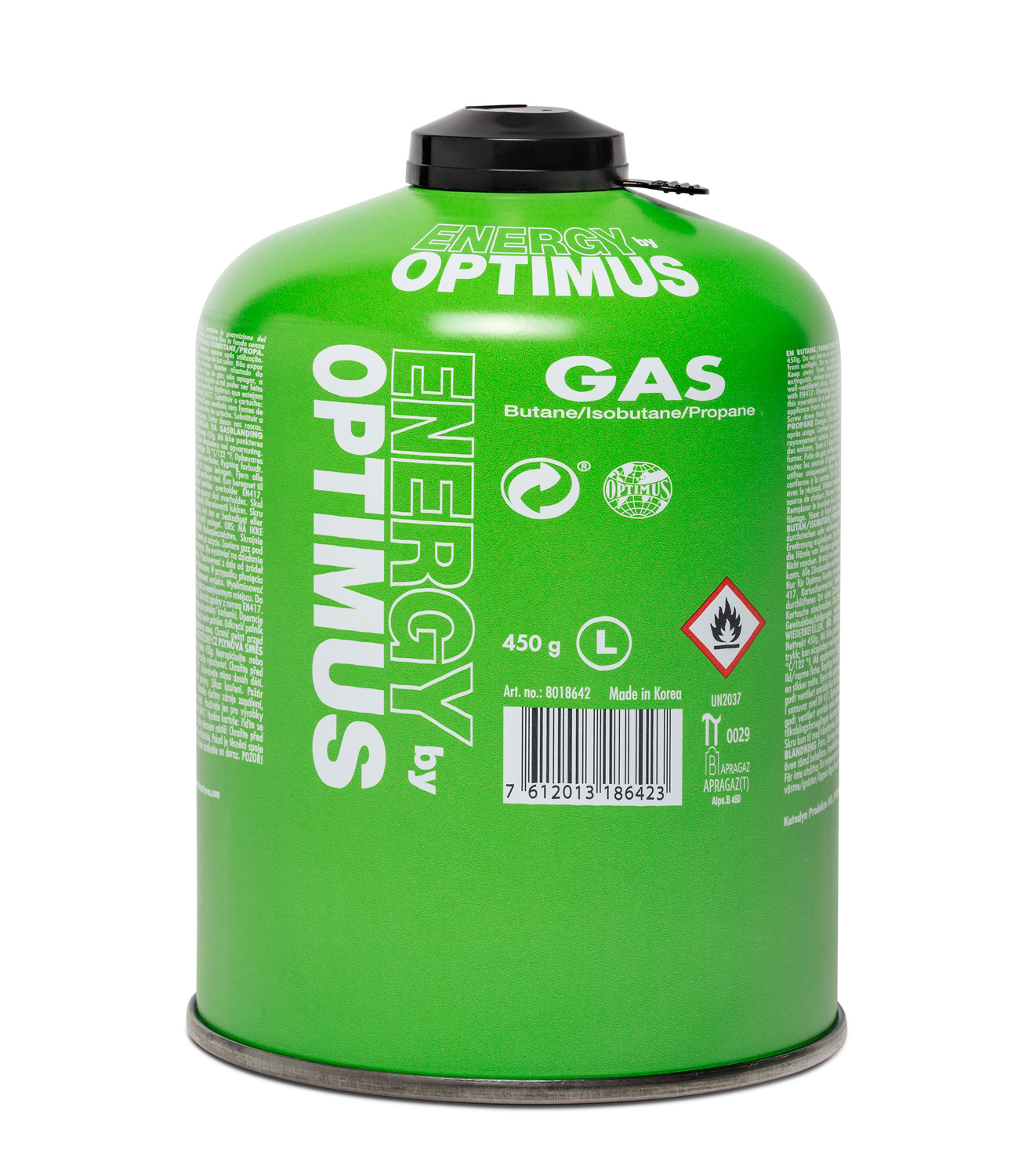 8018642-Optimus-Gas-450g-ButanIsobutanPropan