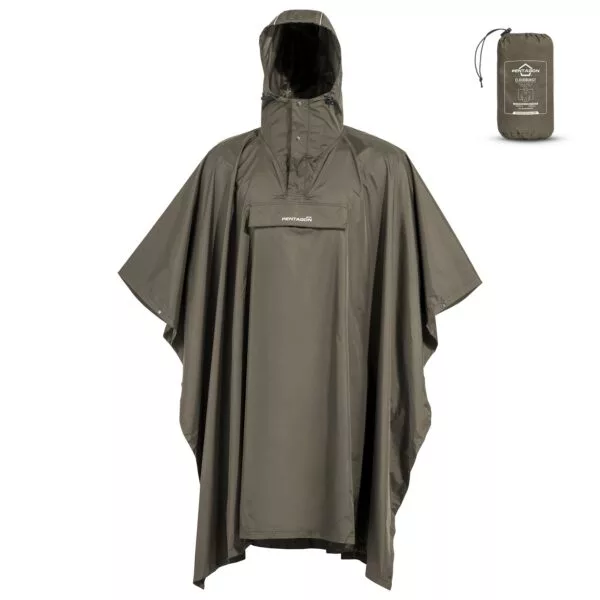 CLOUDBURST PACKABLE RAIN PONCHO K07018
