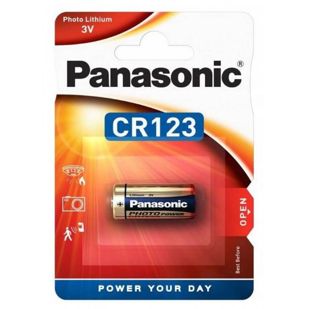 Battery-CR123-Panasonic