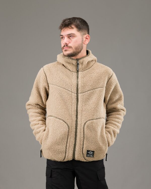 IANOS SHERPA 2-IN-1 REVERSIBLE FLEECE JACKET | K09057