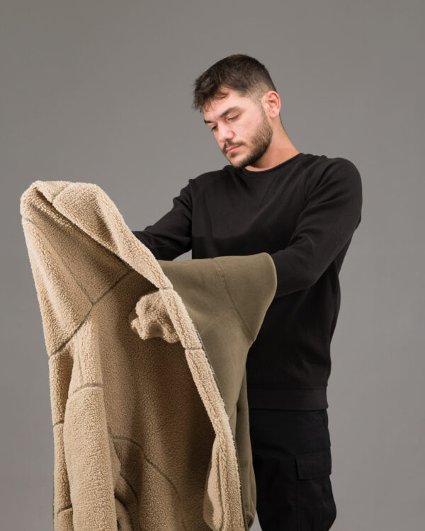 IANOS SHERPA 2-IN-1 REVERSIBLE FLEECE JACKET | K09057