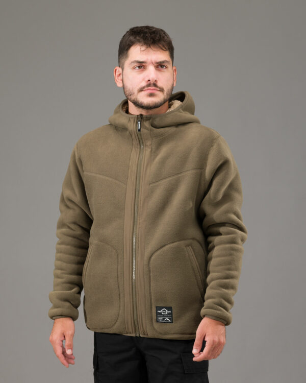 IANOS SHERPA 2-IN-1 REVERSIBLE FLEECE JACKET | K09057