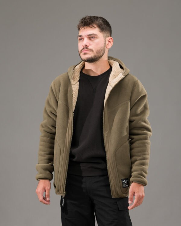 IANOS SHERPA 2-IN-1 REVERSIBLE FLEECE JACKET | K09057