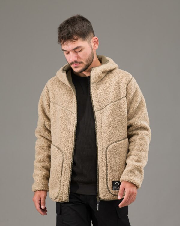 IANOS SHERPA 2-IN-1 REVERSIBLE FLEECE JACKET | K09057