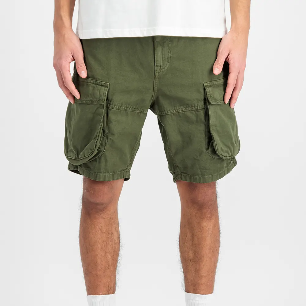 Canvas Cargo Short dark olive Canvas Cargo Short dark olive
