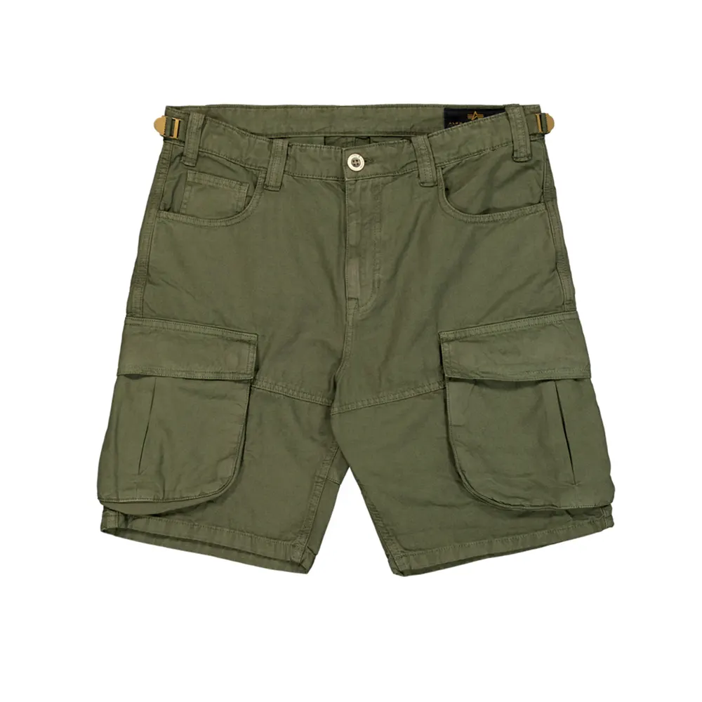 Canvas Cargo Short dark olive Canvas Cargo Short dark olive