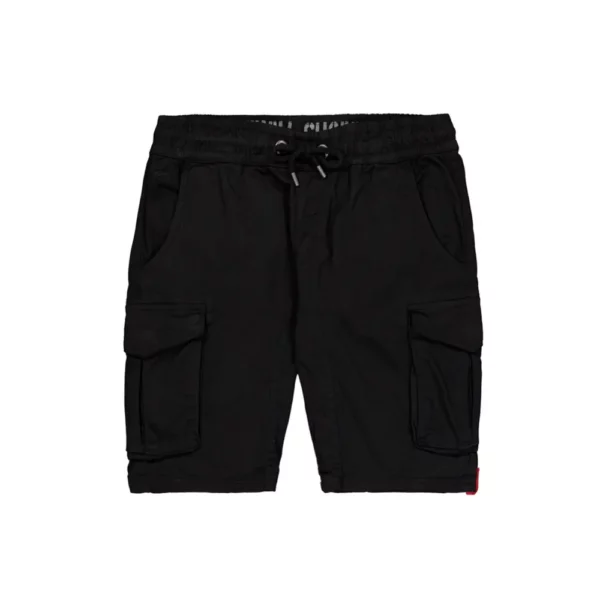 Cotton Twill Jogger Short black | Alpha Industries