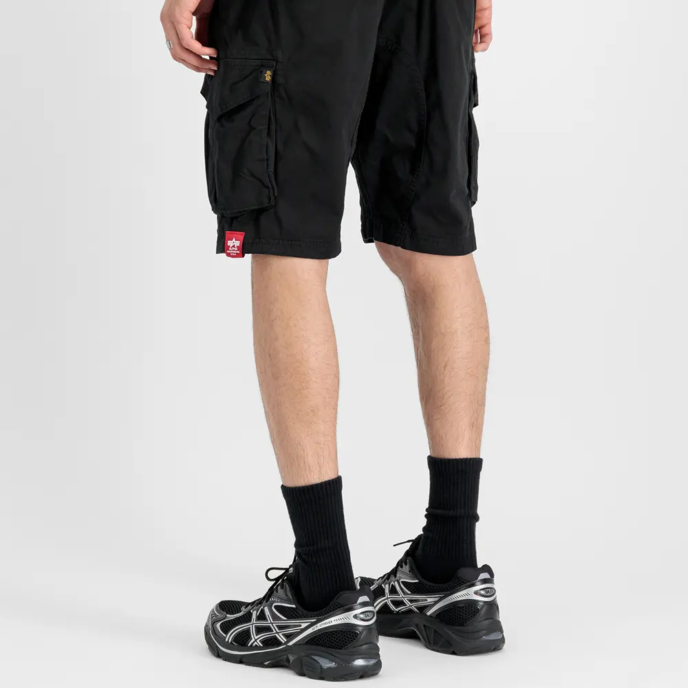 Cotton Twill Jogger Short black | Alpha Industries Cotton Twill Jogger Short black | Alpha Industries
