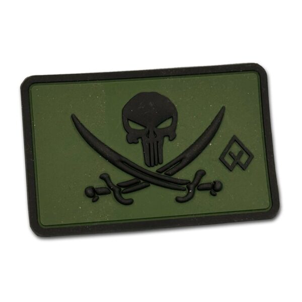 Skull with blades (Λαδί