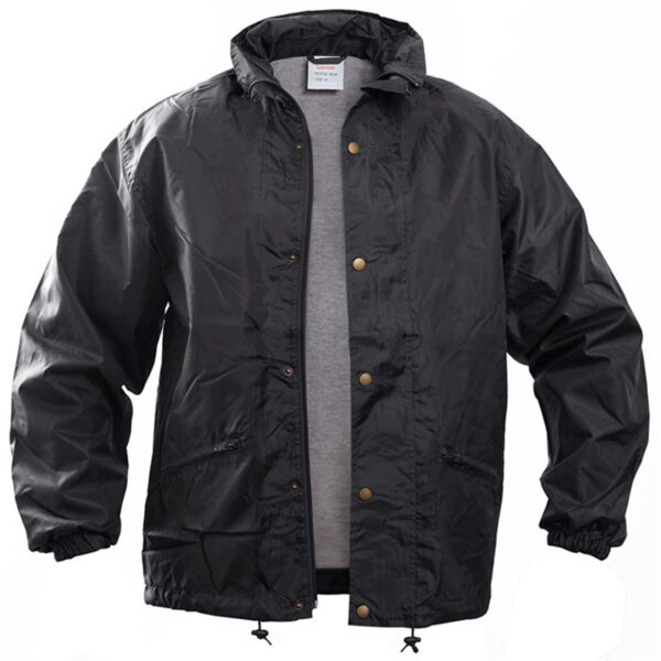 Αντιανεμικό Σωμάτων Ασφαλείας (χωρίς κέντημα) 4XL - 5XL Μαύρο