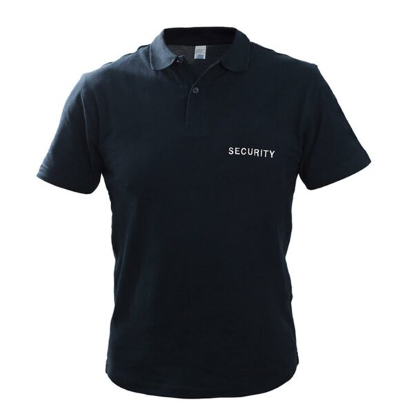 Μπλουζάκι Polo κοντομάνικο με κέντημα SECURITY