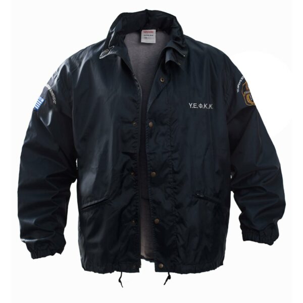 Αντιανεμικό με κέντημα ΥΕΦΚΚ (Μπλε)