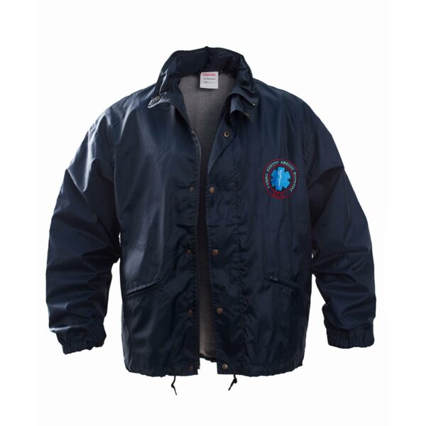 Αντιανεμικό με κέντημα ΕΚΑΒ (Μπλε)