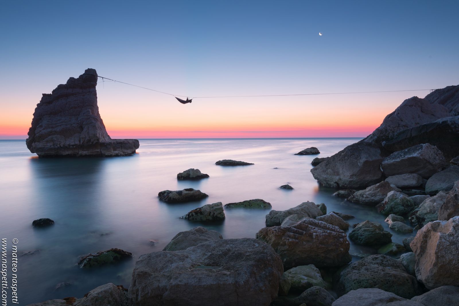 Αιώρα King Size NAVY BLUE/PURPLE TICKET TO THE MOON Αιώρα King Size NAVY BLUE/PURPLE TICKET TO THE MOON