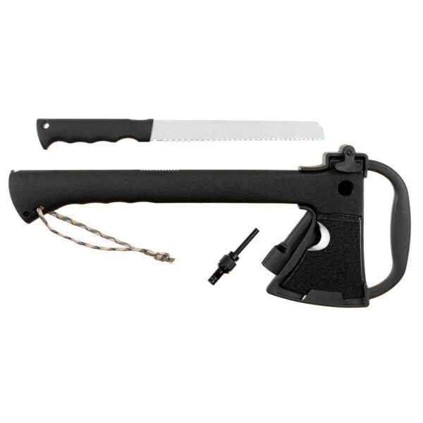 Τσεκούρι, "Survival", λαβή από νάιλον, μαύρο, θήκη