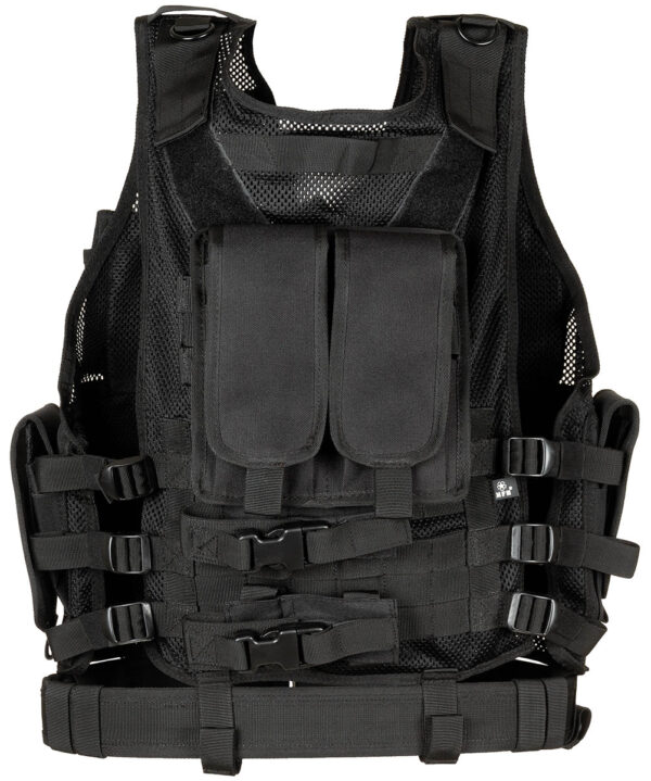 Γιλέκο Μάχης USMC Tactical Vest MOLLE με Ζώνη & Θήκες Μαύρο