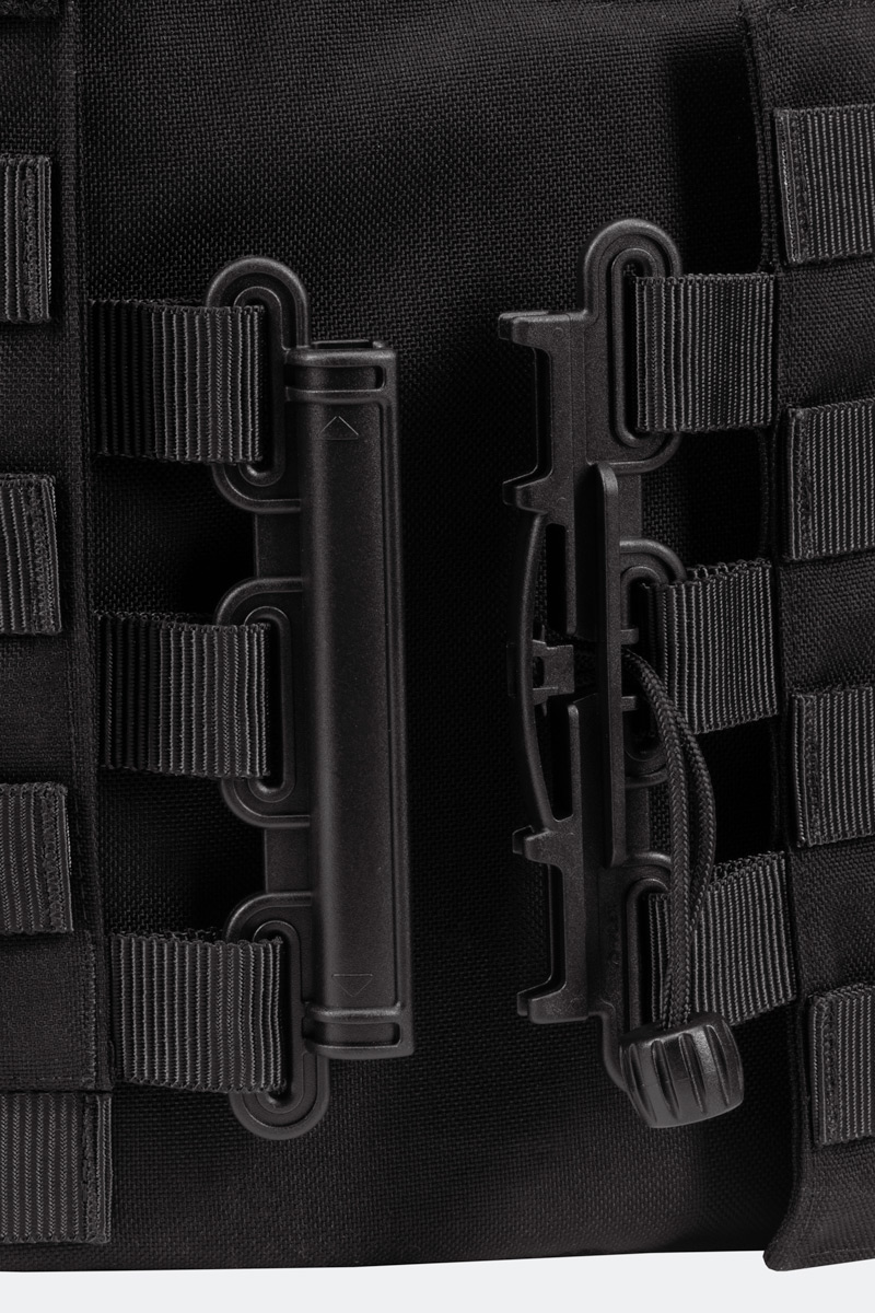 ANORAK_Carriers_Tactical-QR-I_Black_buckle_side-open Αλεξίσφαιρο γιλέκο Rhodium® Tactical QR I