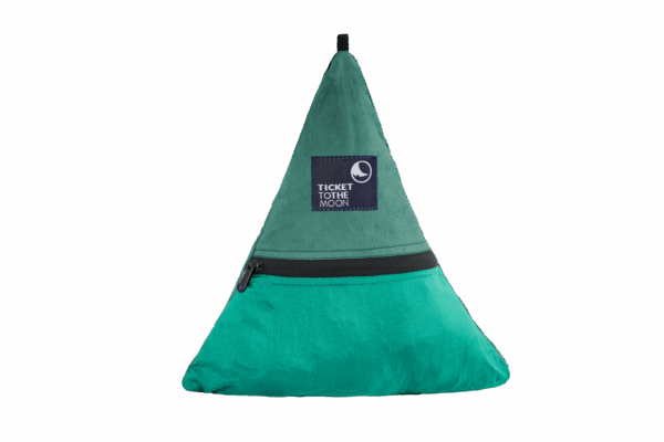Ticket To The Moon Travel Blanket Exotic Ocean/Petrol Green 213x213cm – Πολυλειτουργική Ταξιδιωτική Κουβέρτα & Σκίαστρο