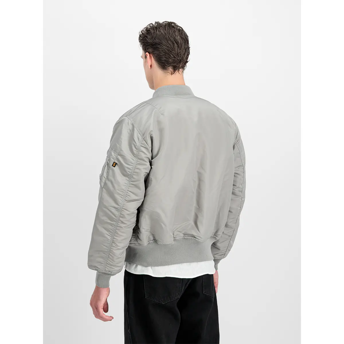 Alpha Industries MA-1 Heritage Bomber Jacket ανδρικό bomber ασημί μπουφάν Alpha Industries MA-1 Heritage Bomber Jacket ανδρικό bomber ασημί μπουφάν