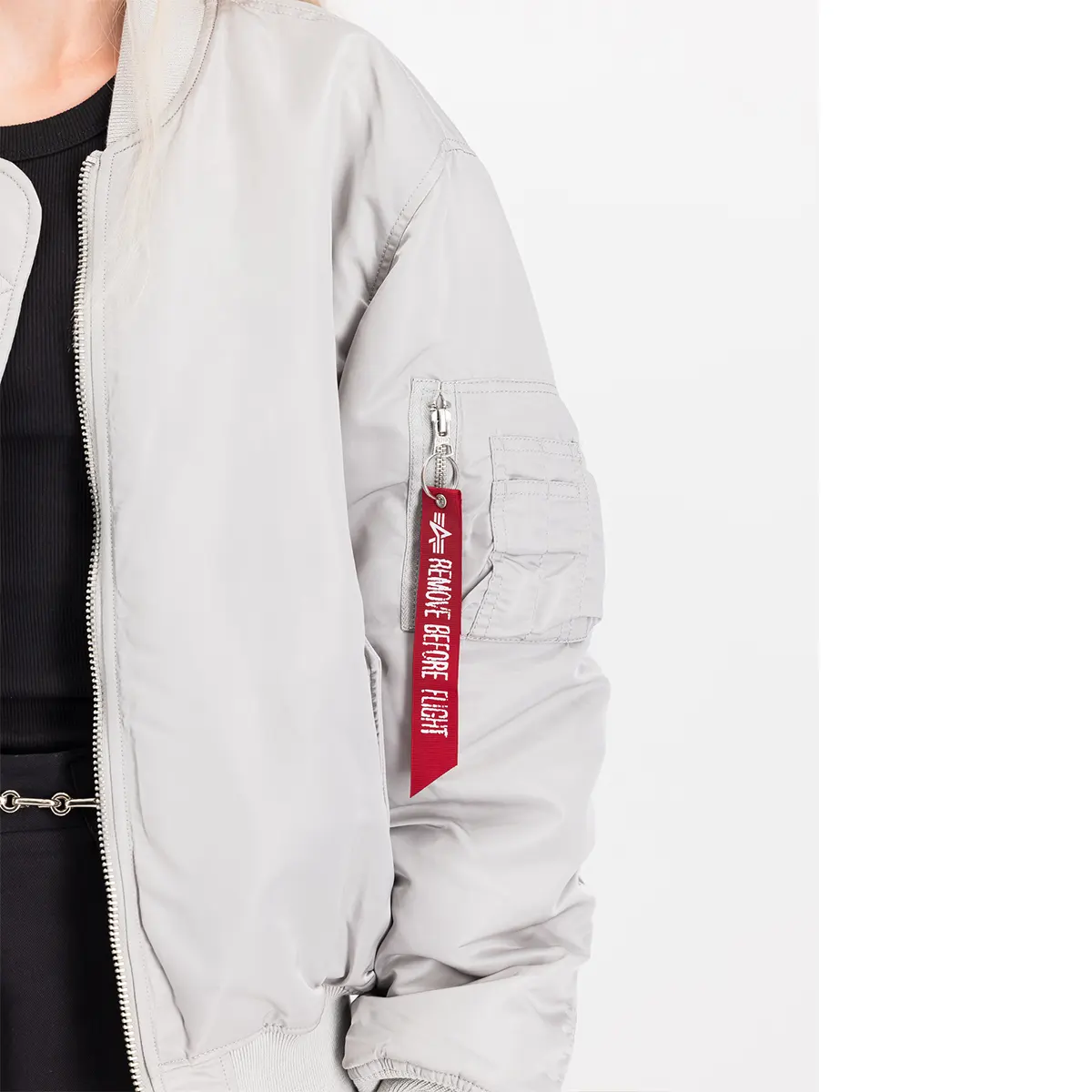 Alpha Industries MA-1 Heritage Bomber Jacket ανδρικό bomber ασημί μπουφάν Alpha Industries MA-1 Heritage Bomber Jacket ανδρικό bomber ασημί μπουφάν